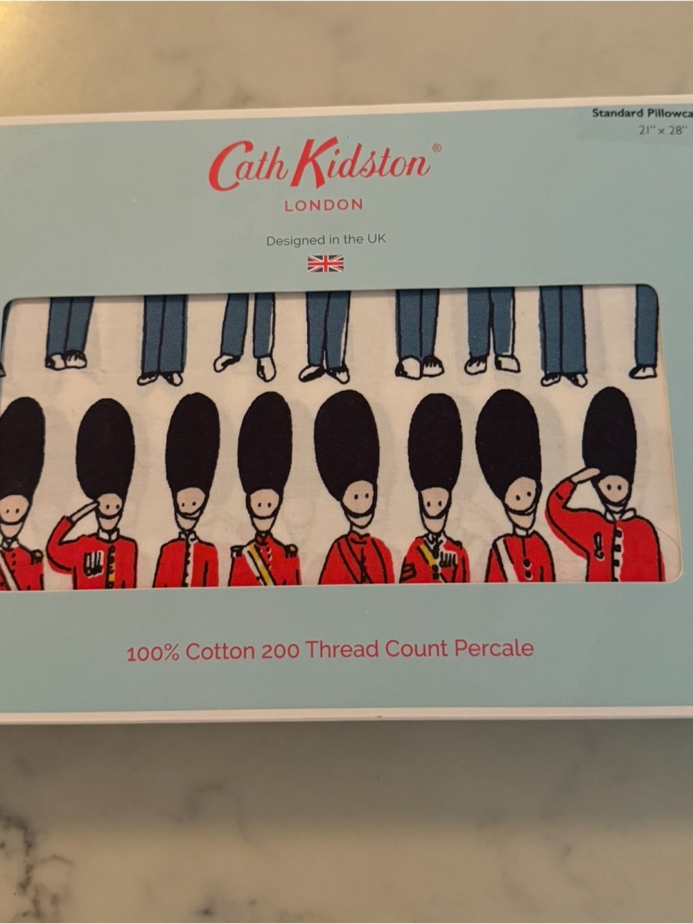 Cath Kidston London Guards Pillowcase Pair